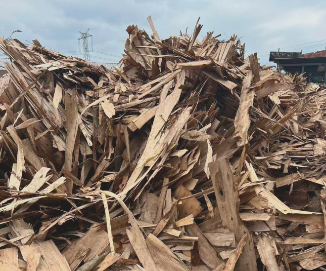 Waste wood